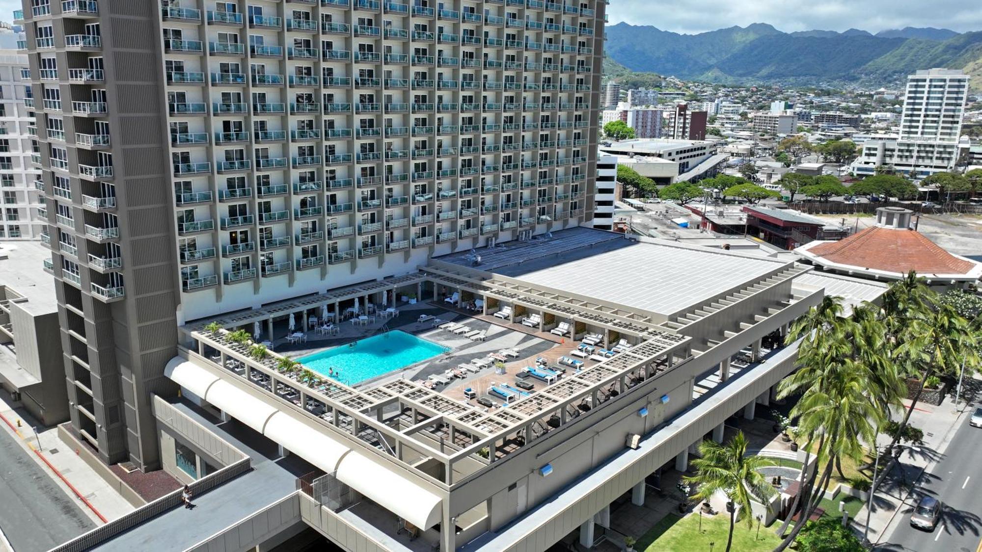 Ala Moana Hotel _ Ocean View With Balcony 호놀룰루 외부 사진